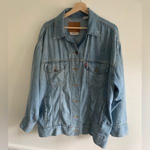 Levi’s Premium Super Soft Jean Jacket (size XS men’s, fits S-M women’s)